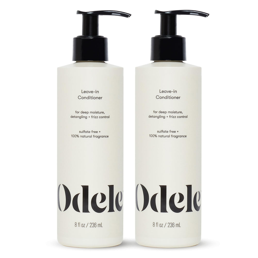 Odele vegan leave-in conditioner bottle delivering frizz control and lightweight shine.