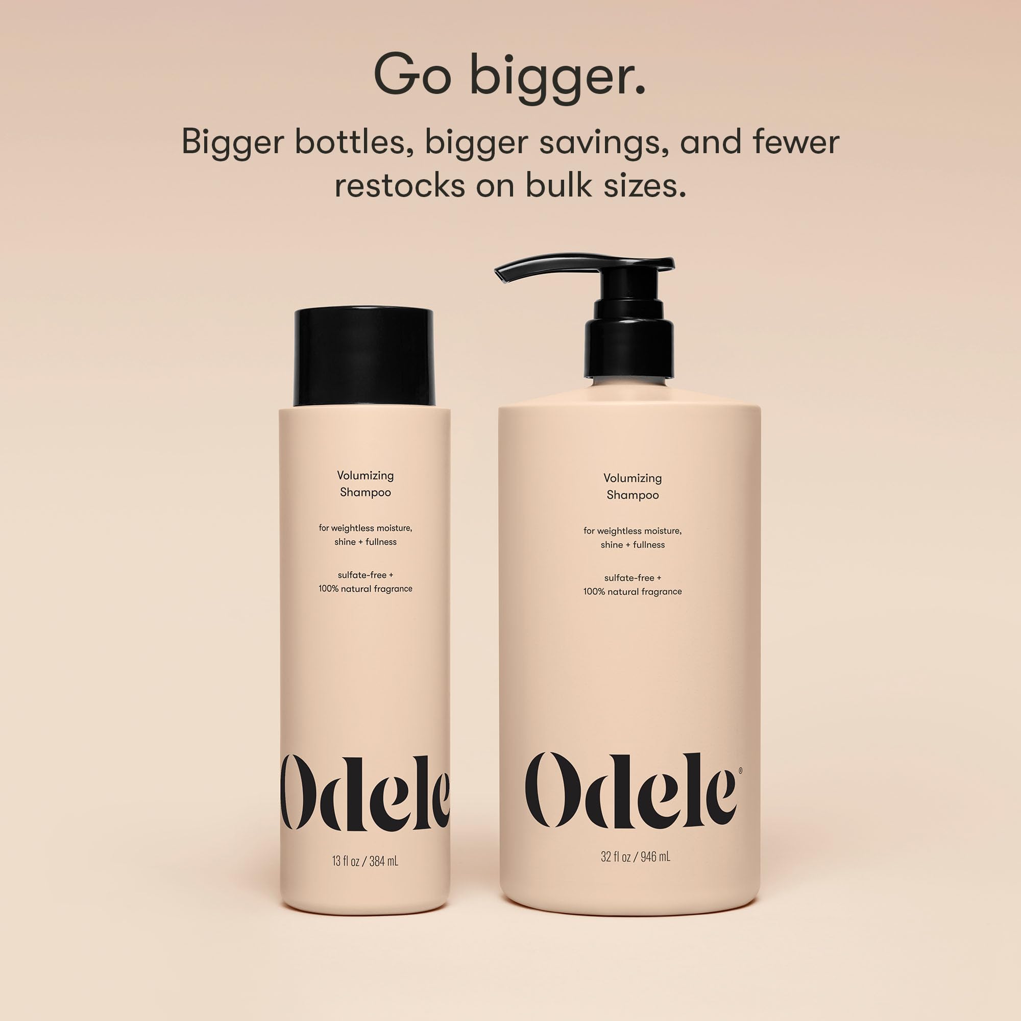Odele label highlights dermatologist-tested, color-safe, vegan, and cruelty-free credentials.