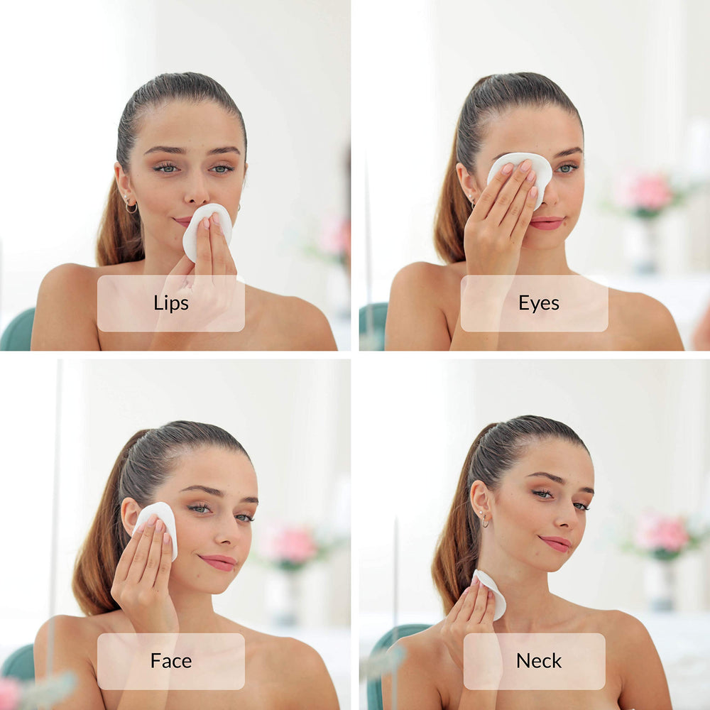 ODOXIA scrub pads tackle waterproof makeup for deep cleansing