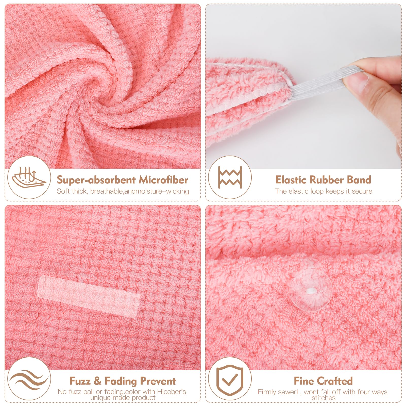OEAGO towel is durable and fade-resistant after many washes