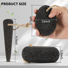 ÖkoStamm conical pumice for between toes, reaches tight spots safely