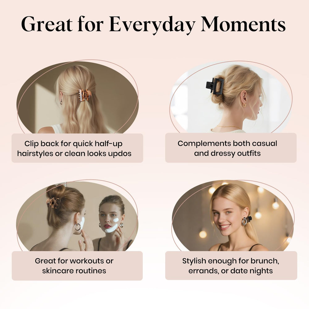 Oeusnael lightweight clip adds subtle shine to outfits