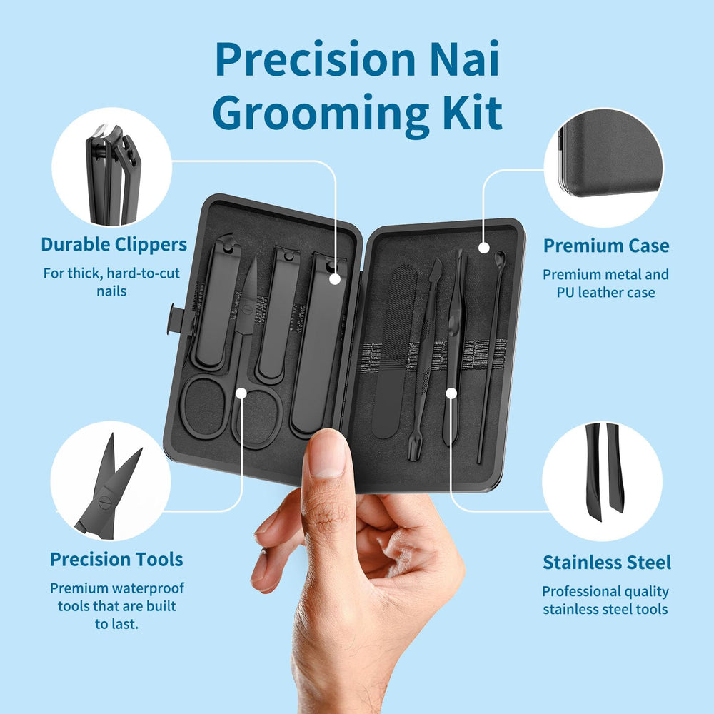 OFIDUS curved nail clippers in stainless steel for precise trims.