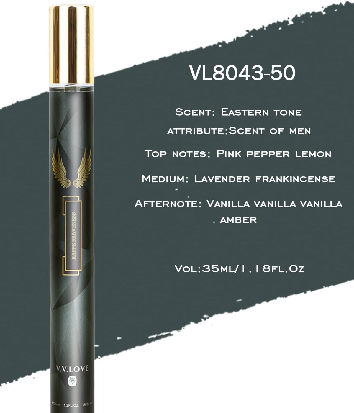OFUN bottle swatch illustrating long-lasting fragrance performance
