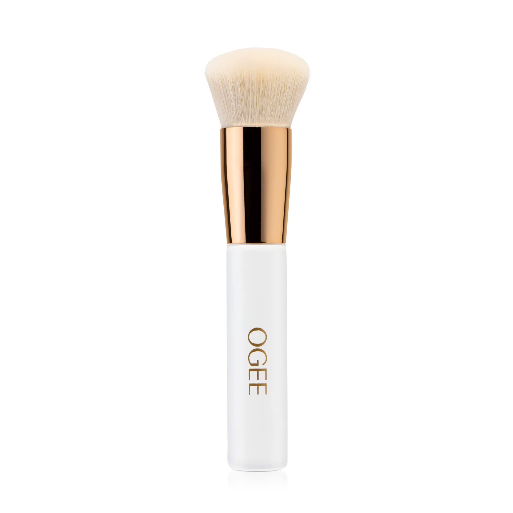 Ogee Blender Brush foundation-application for a smooth, natural finish.