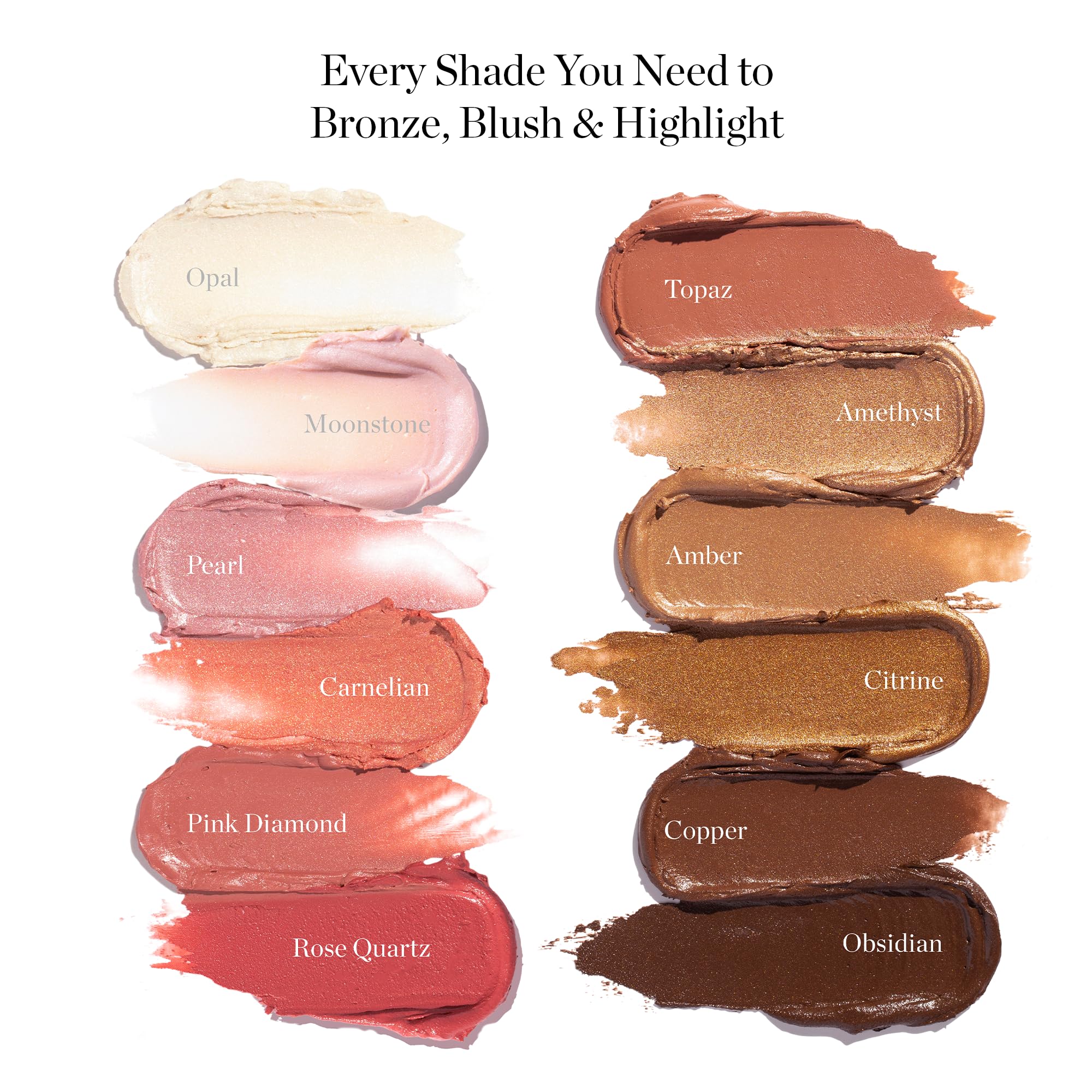 Ogee Face Stick Radiant Trio texture detail emphasizes creamy blendability
