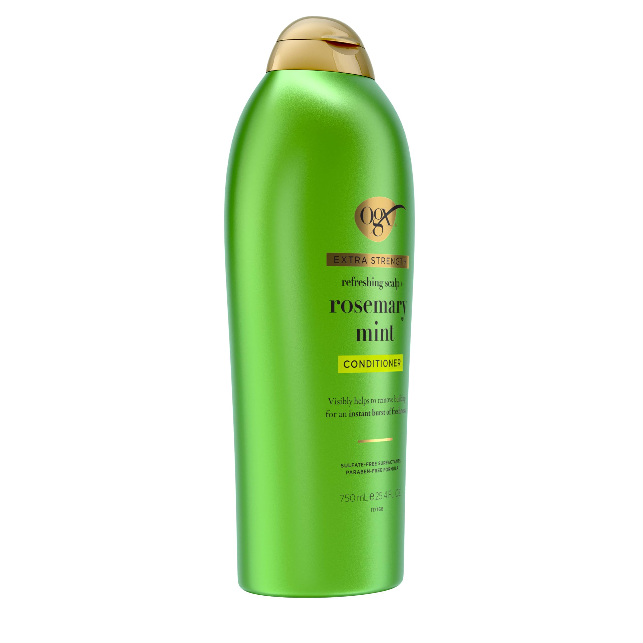 OGX Acondicionador Sin Sulfatos Colorantes, visual de cabello brillante y limpio.