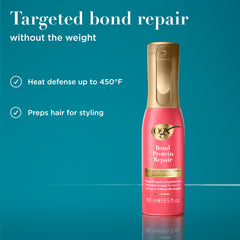 OGX alisado con plancha para cabello liso y suave.