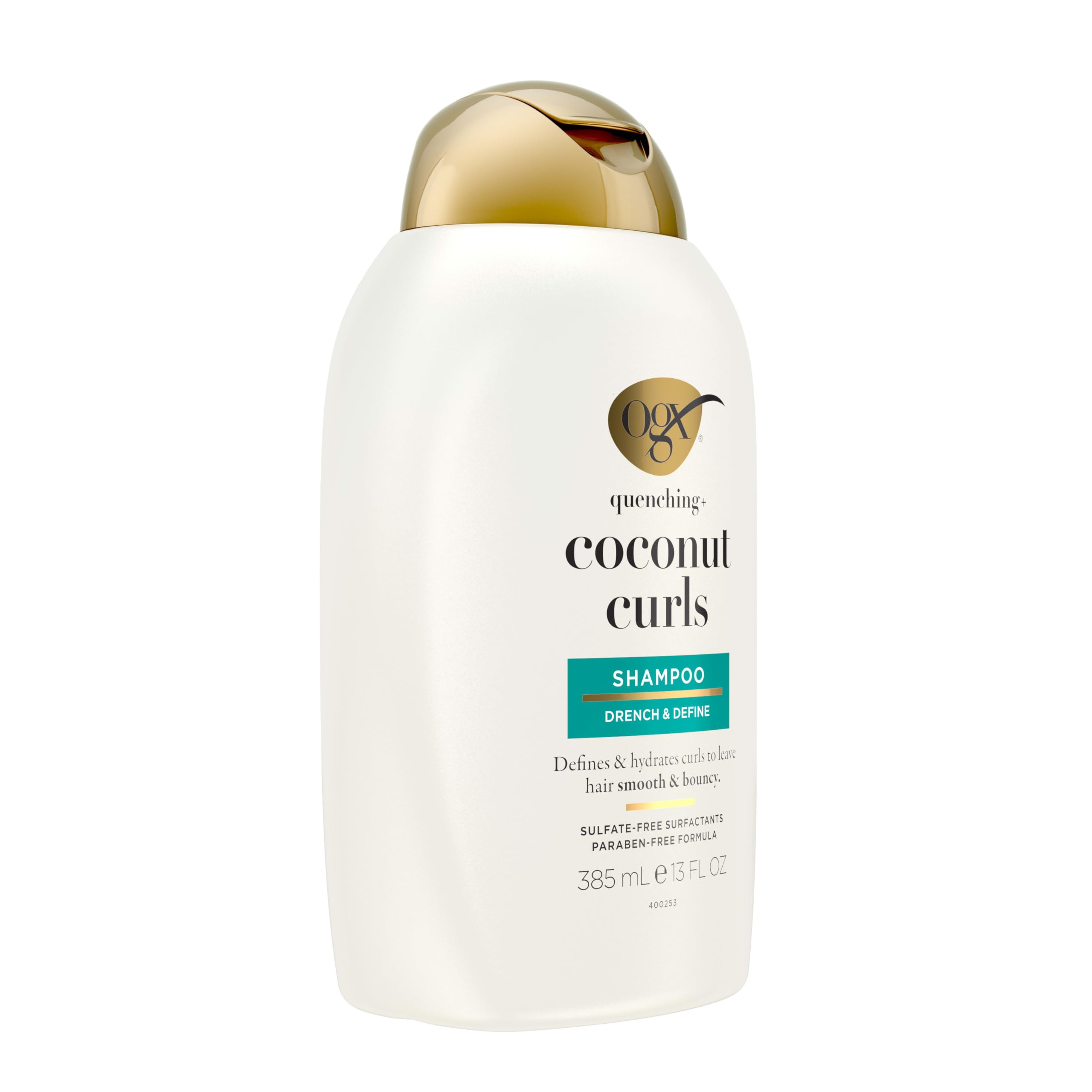 OGX Citrus Oil on hair enhances shine and clarity.