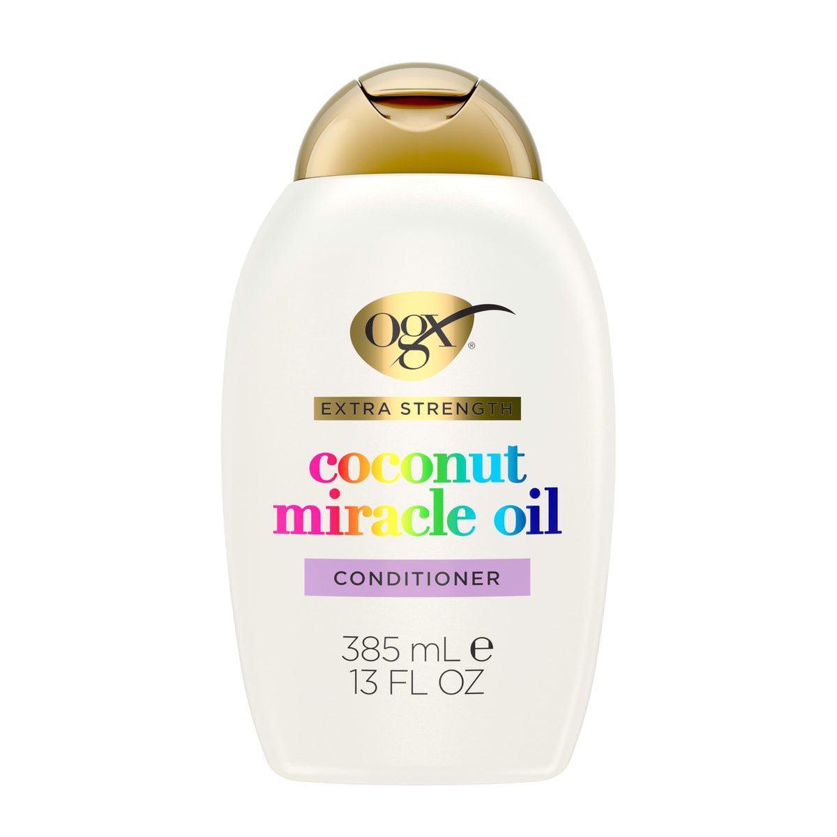 OGX Remedio de Daño con Aceite de Coco en botella, reparación suave.