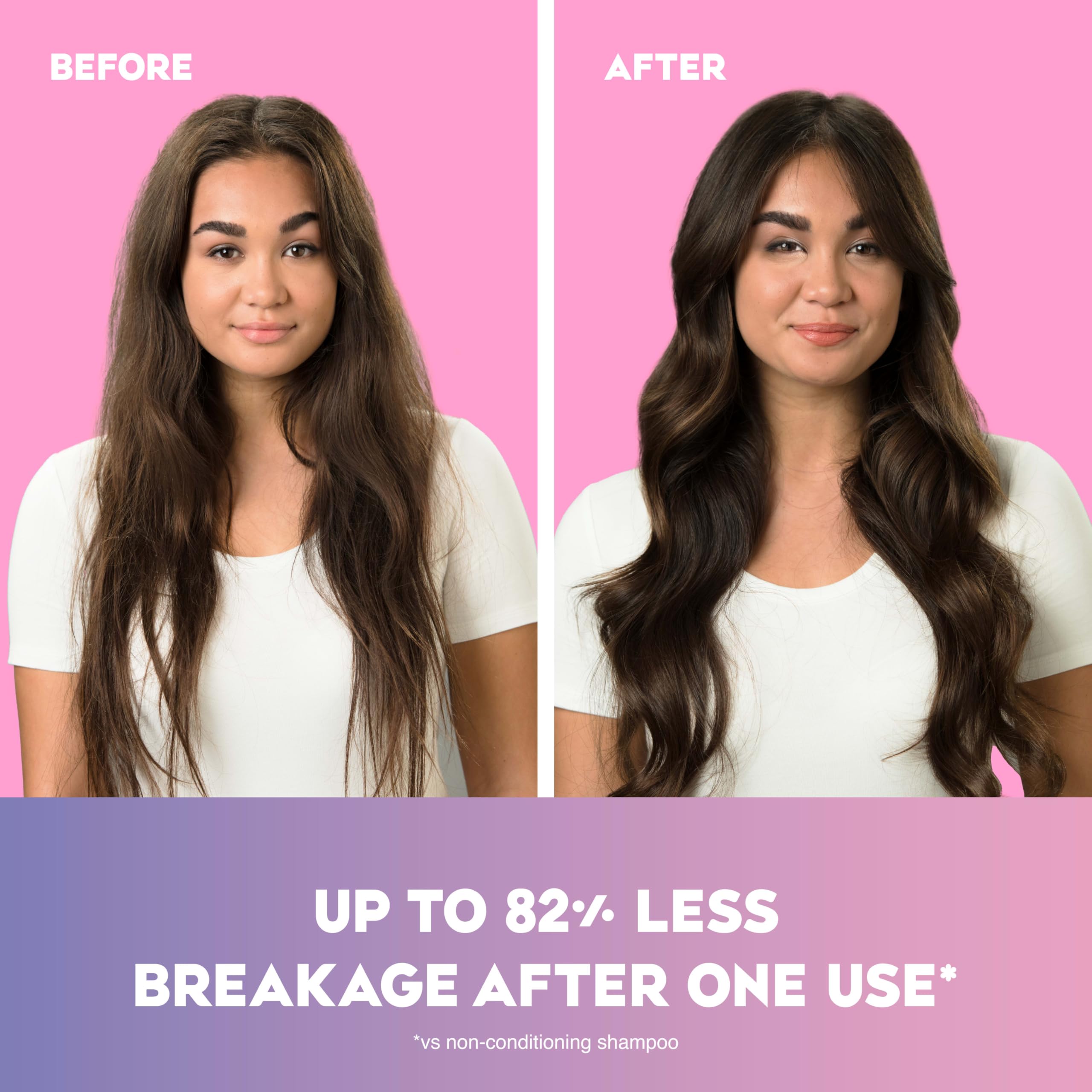 OGX doble paquete de cuidado para cabello grueso, solución completa.