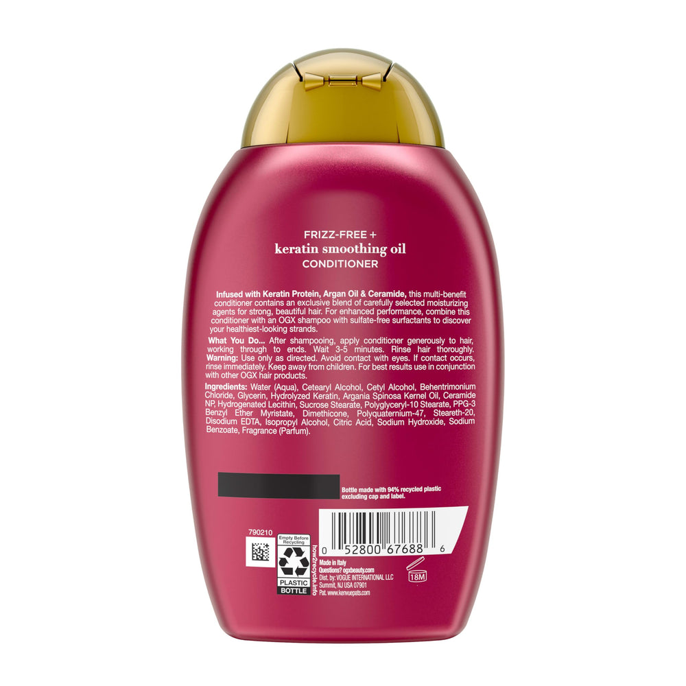 Pair image with OGX shampoo suggests a balanced routine.