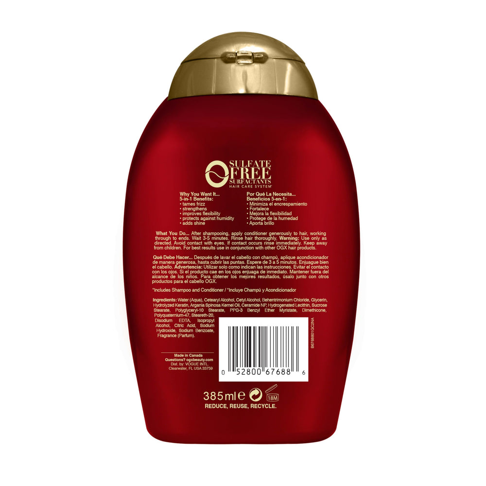 Shiny-hair concept image implies added gloss without heaviness.