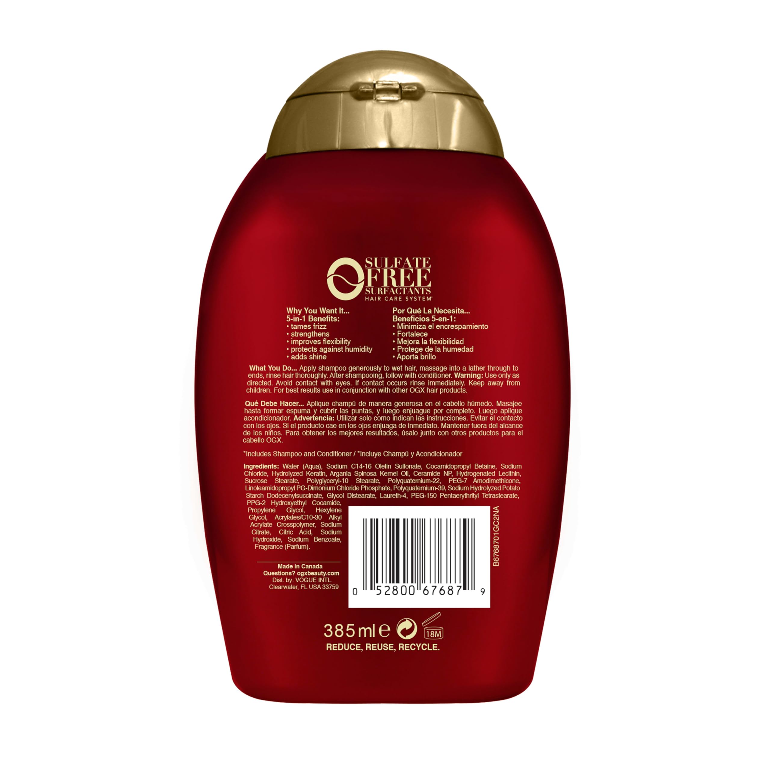 Aroma de naranja y ámbar en OGX