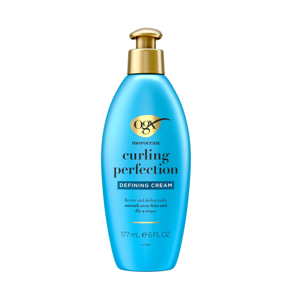 OGX Argan Oil: hidratación y brillo para rizos definidos al salir de la ducha.