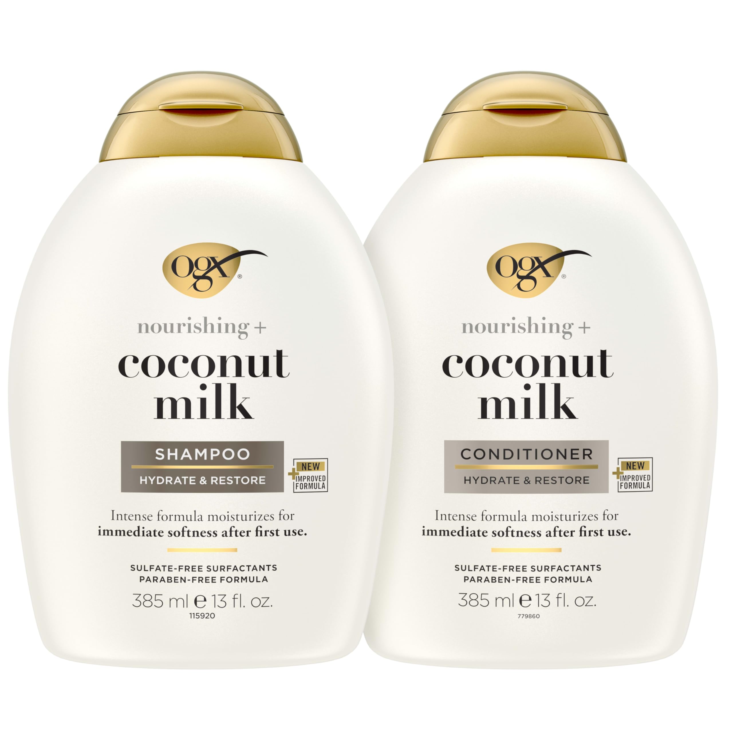 OGX acondicionador leche de coco: envase visible, cabello suave