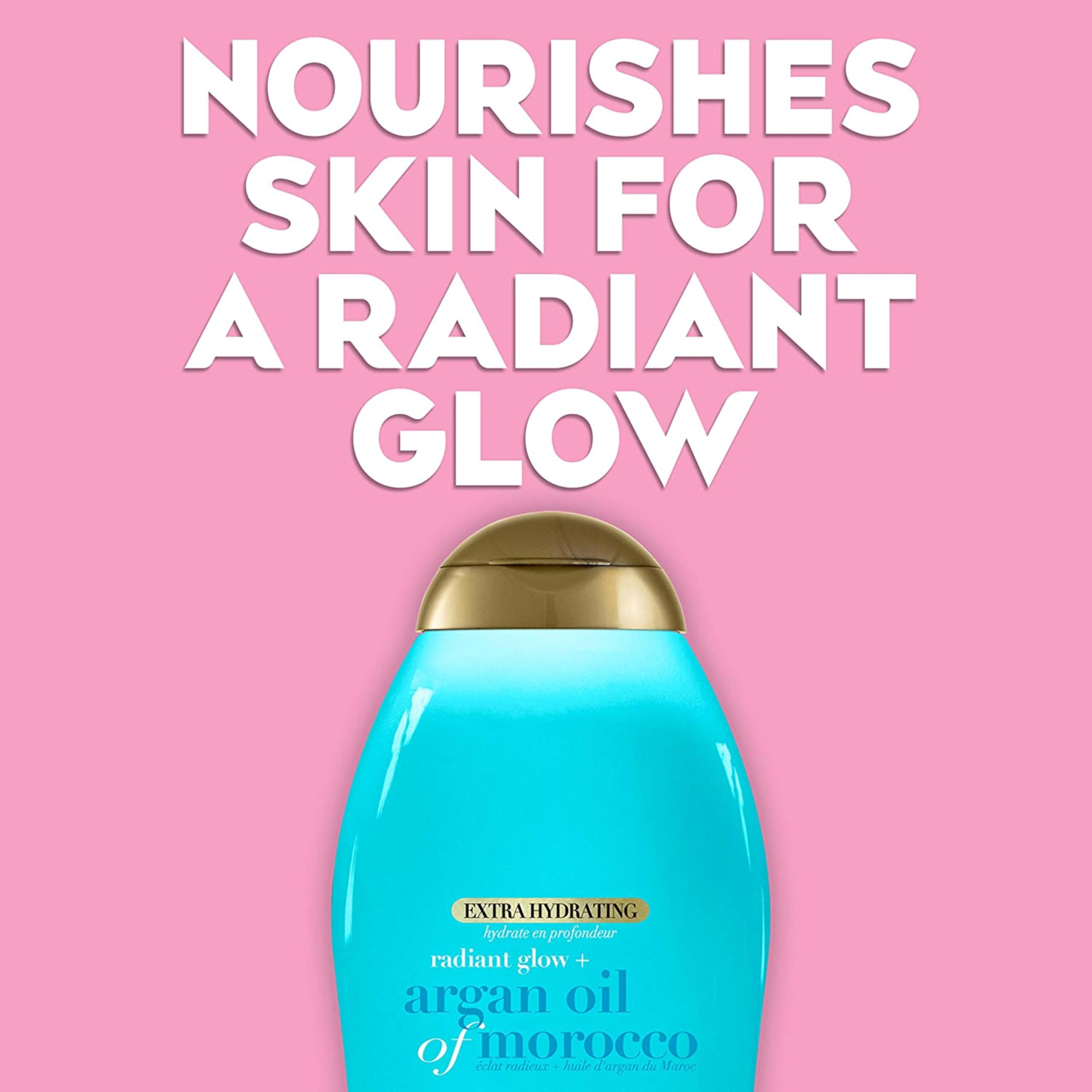 OGX Radiant Glow: piel suave tras la ducha gracias a la limpieza suave