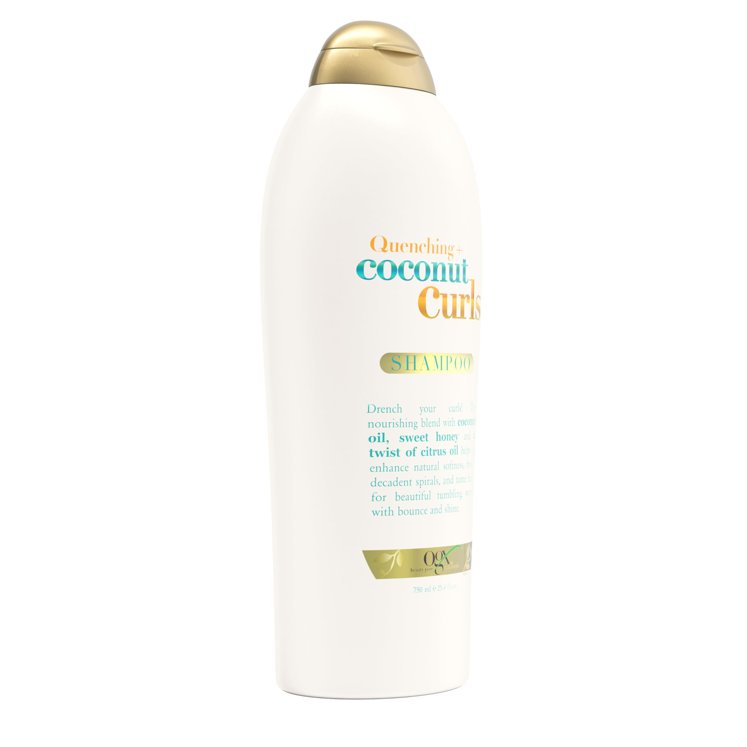 OGX Quenching + Coconut Curls aroma vainilla-tangerina durante la ducha.