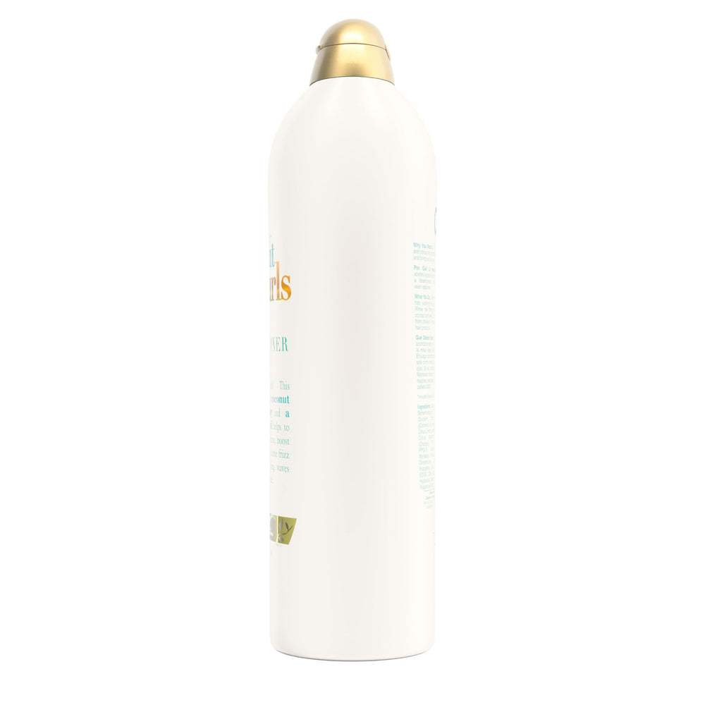 Fragancia de coco, mandarina y vainilla en OGX Quenching + Coconut Curls.
