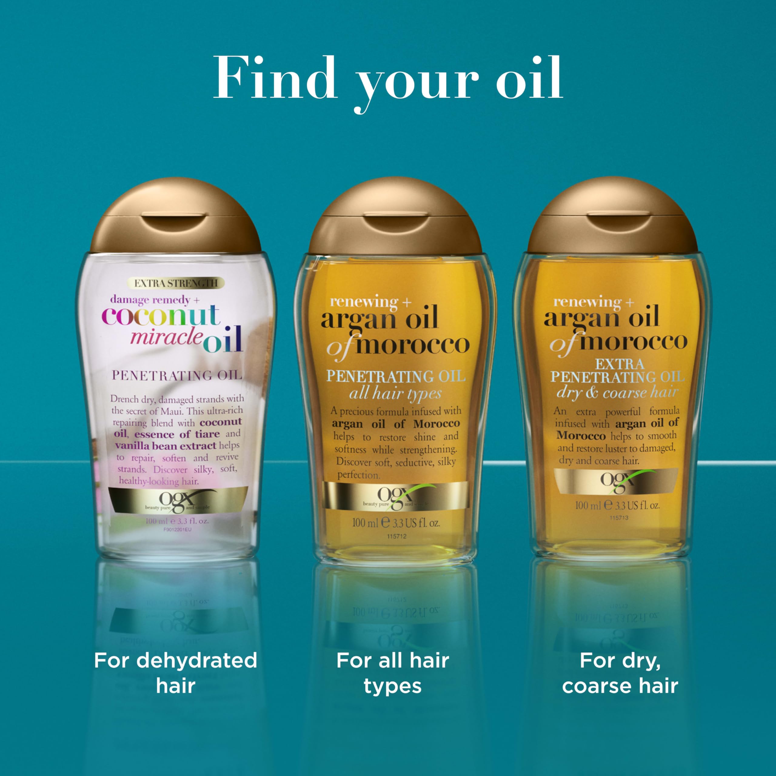 OGX Renewing + Argan Oil: cabello suave y brillante tras cada uso