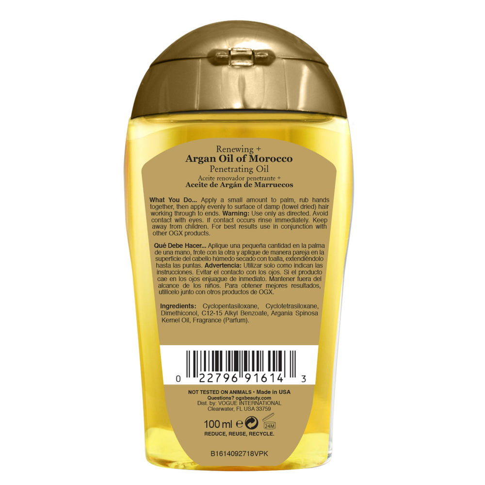 OGX Renewing + Argan Oil: rutina diaria para brillo sostenible