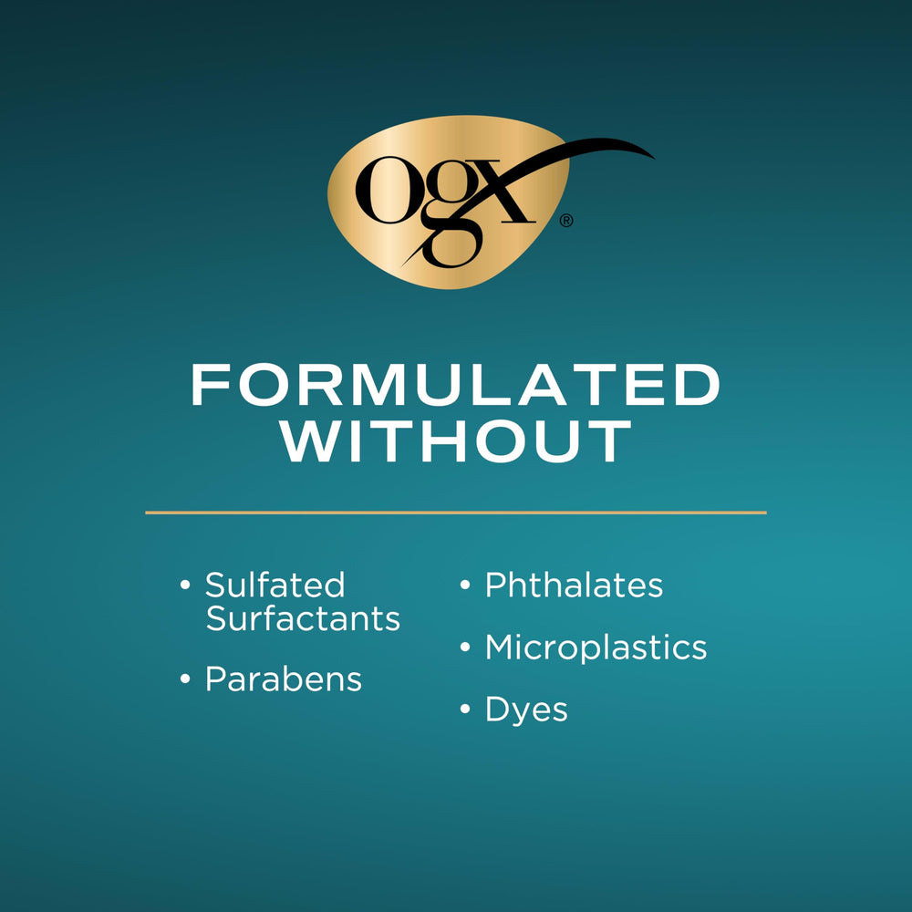 OGX Rosemary Mint Conditioner scalp-refresh promotes a clean feel.