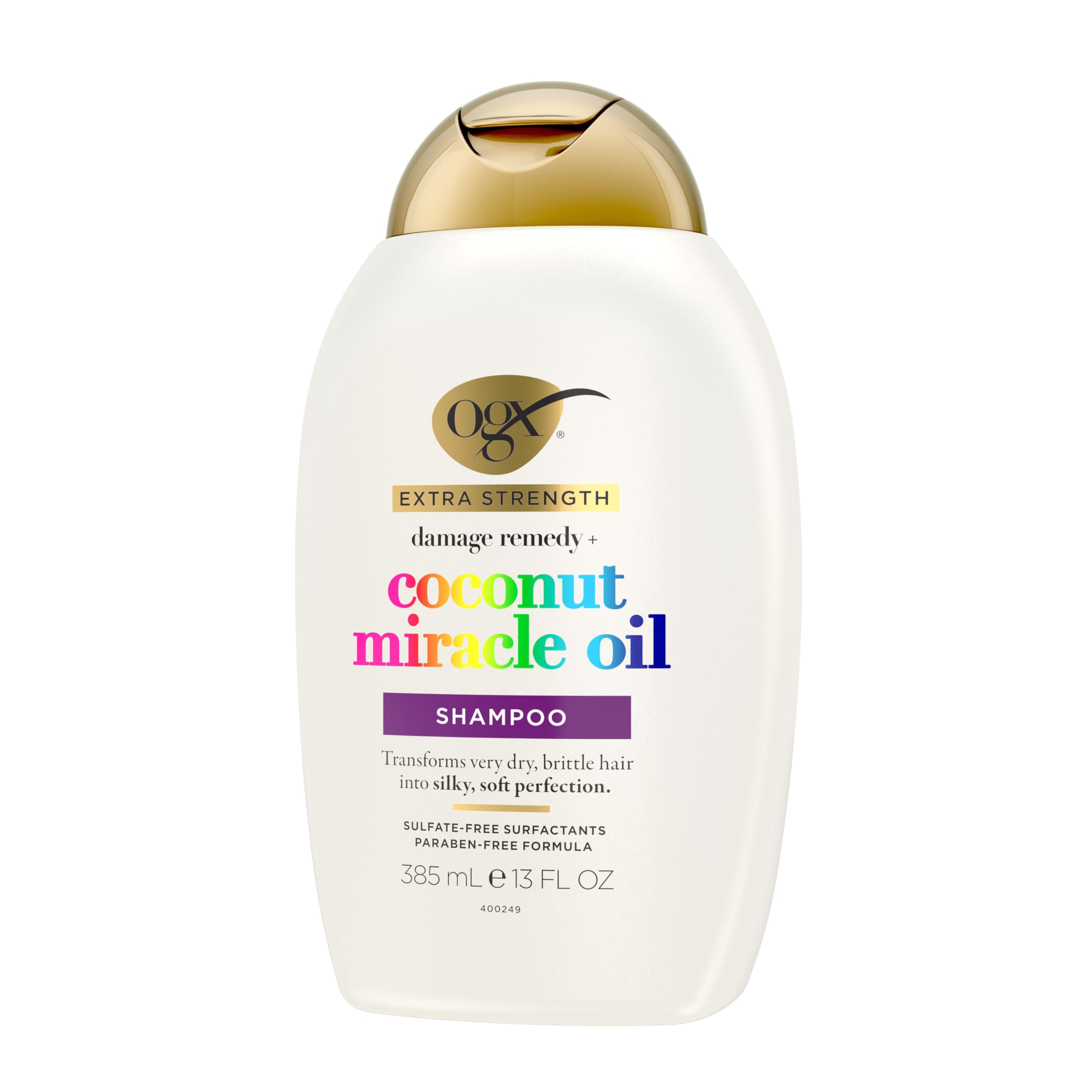 Coconut milk, tangerine and vanilla scent profile featured in OGX shampoo.
