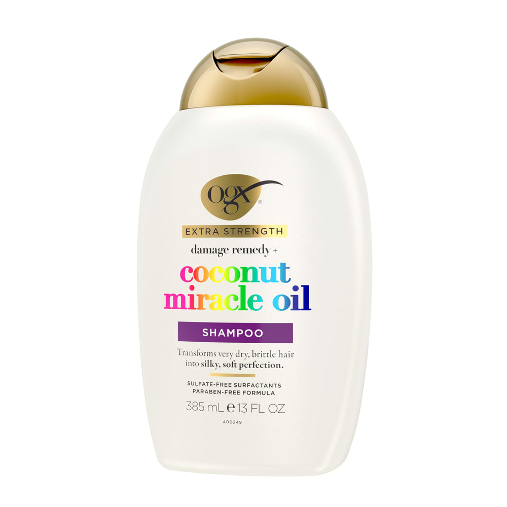 Coconut milk, tangerine and vanilla scent profile featured in OGX shampoo.