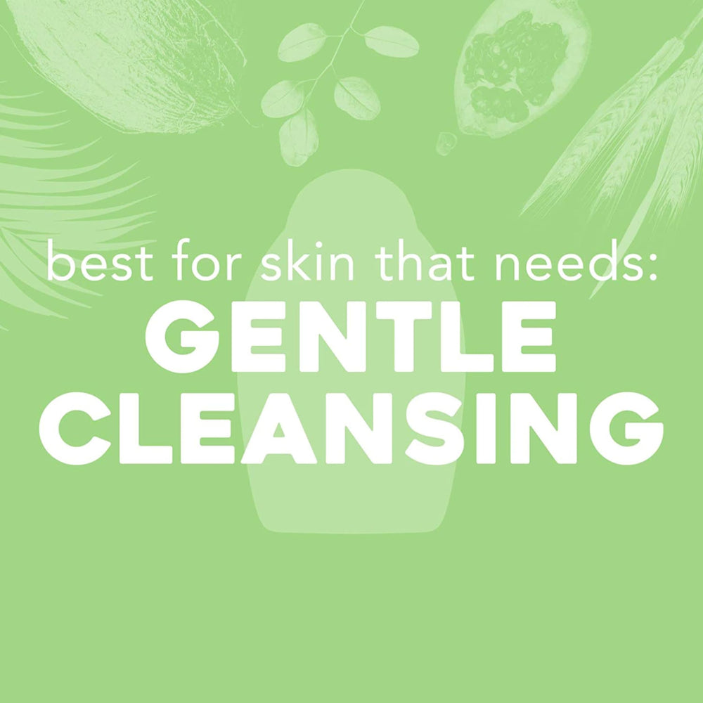 OGX Pink sea salt crystals provide light exfoliation on the skin