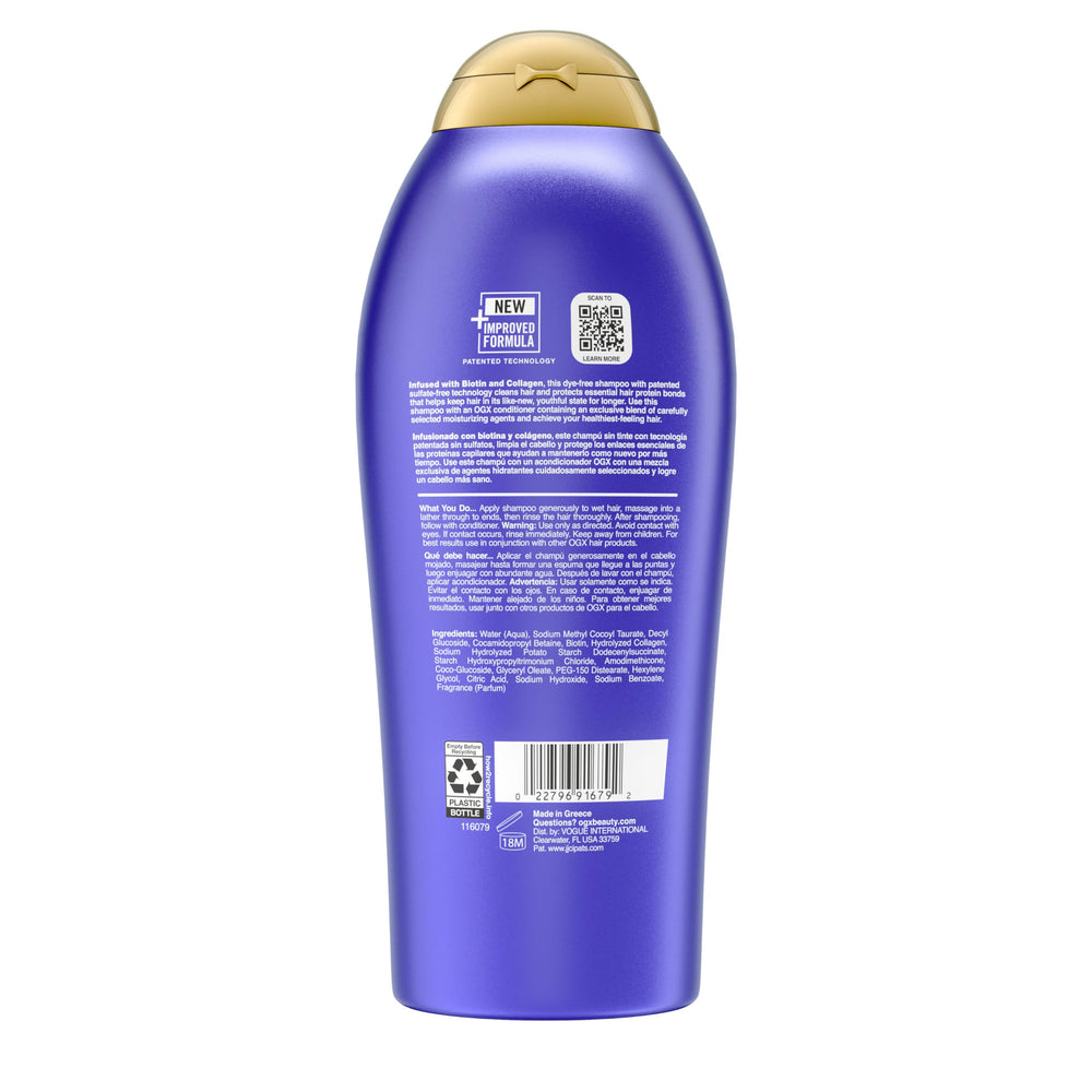 Rutina completa con Biotin & Collagen para resultados óptimos