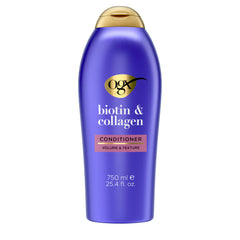 OGX Thick & Full: botella de volumen que muestra más cuerpo al cabello