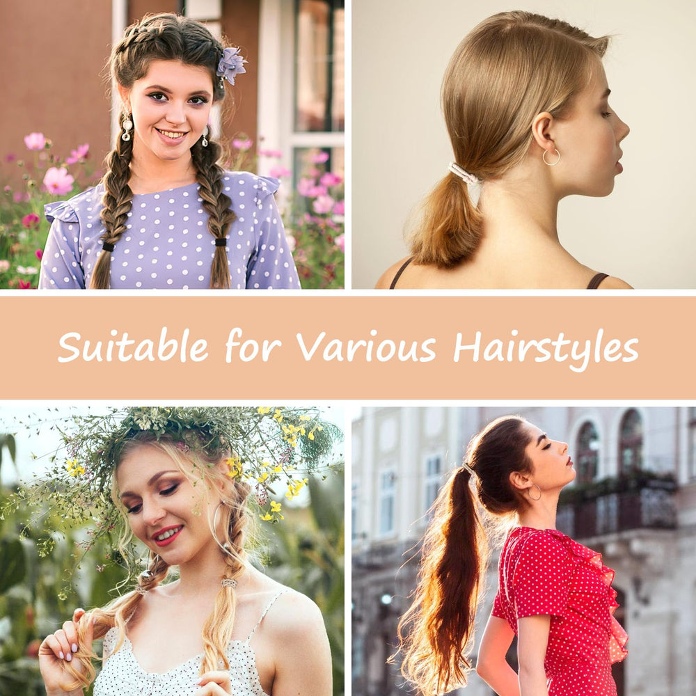 OHCISP Boho hair ties on-wrist demonstrating convenient everyday access