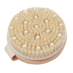 OHOO cepillo de bambú con puntas de masaje para exfoliar suavemente la piel