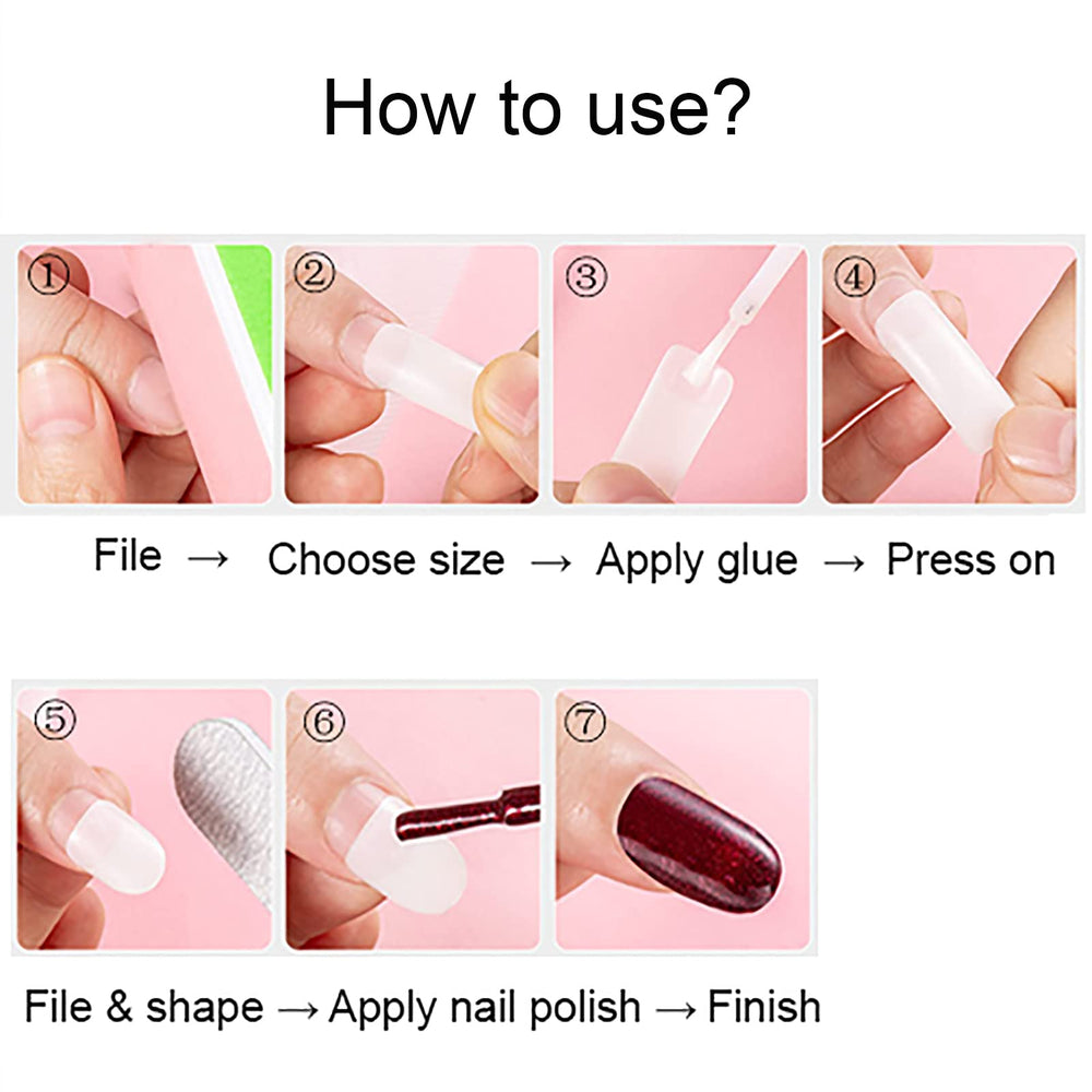 Ohlove material ABS resistente, duradero y seguro para uñas.