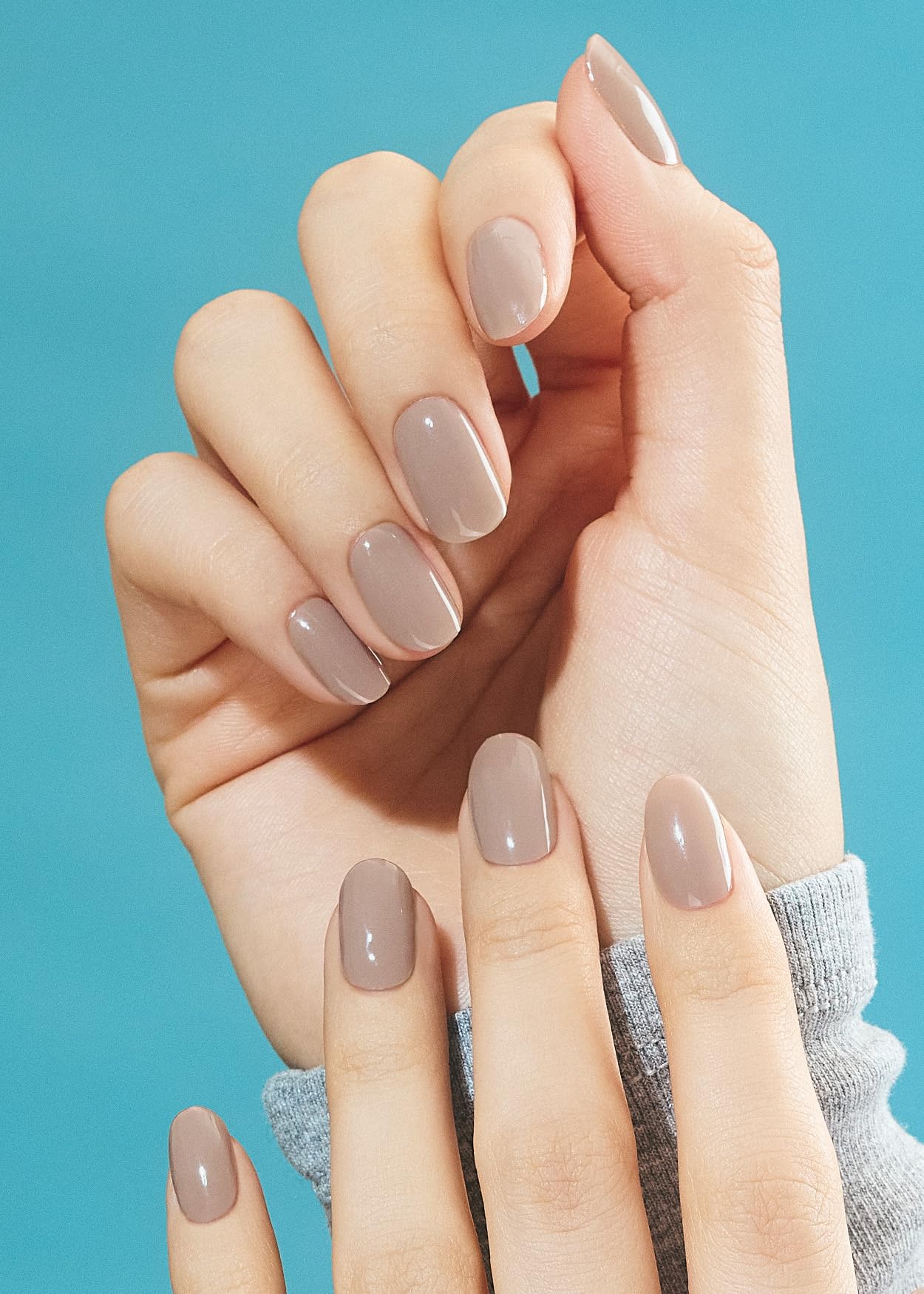 ohora 30 diseños de tiras para uñas N Cream Beige estilo versátil