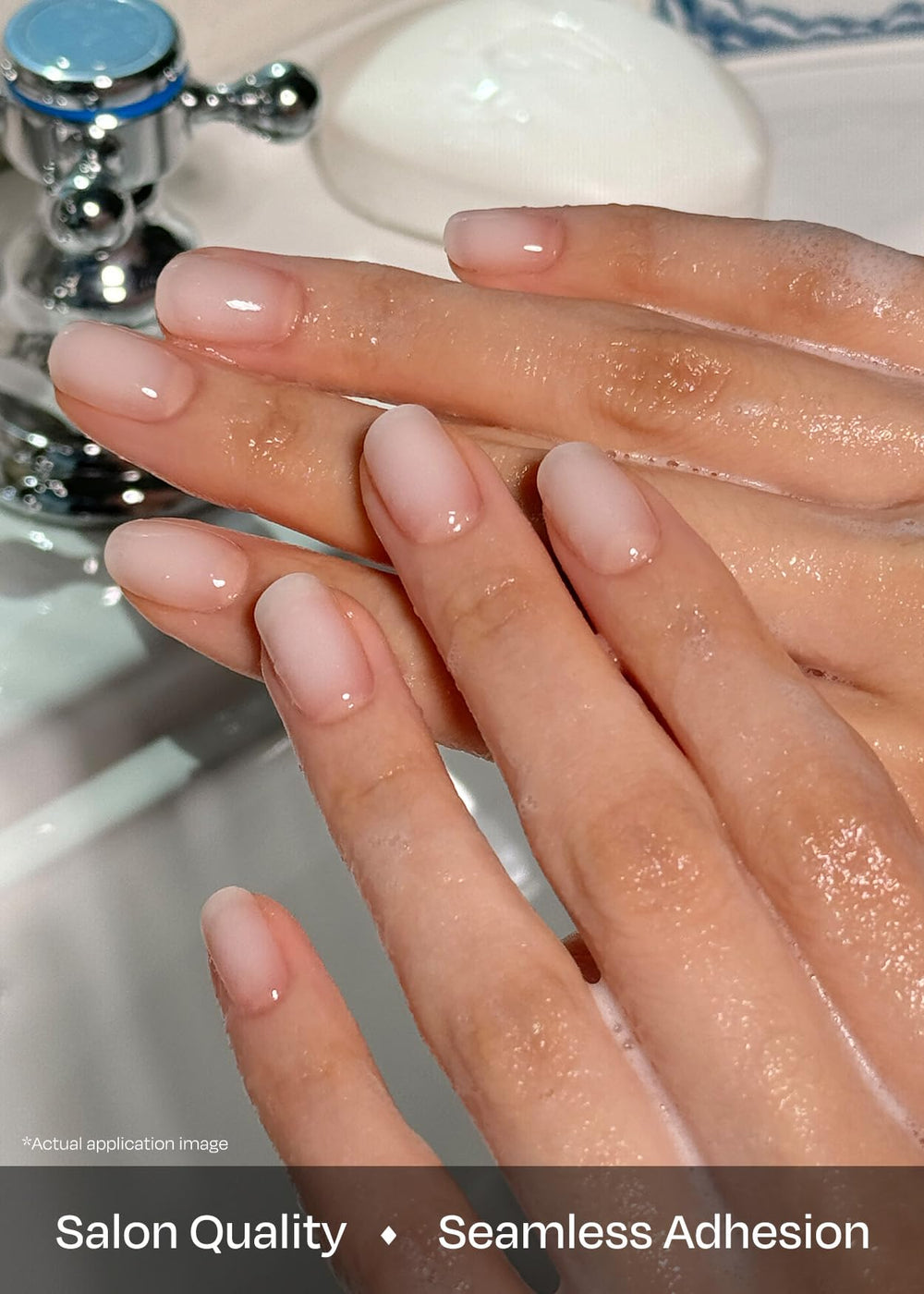Ohora accesorios de uñas: pads de preparación, lima y palillo de madera.