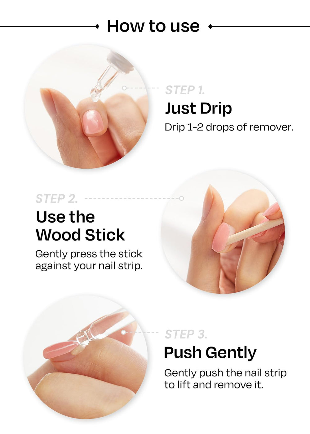 ohora Bundle Set cured nails shine with waterproof top gel.