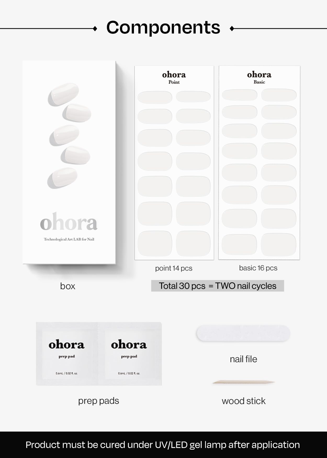 Ohora capa superior impermeable que protege el diseño