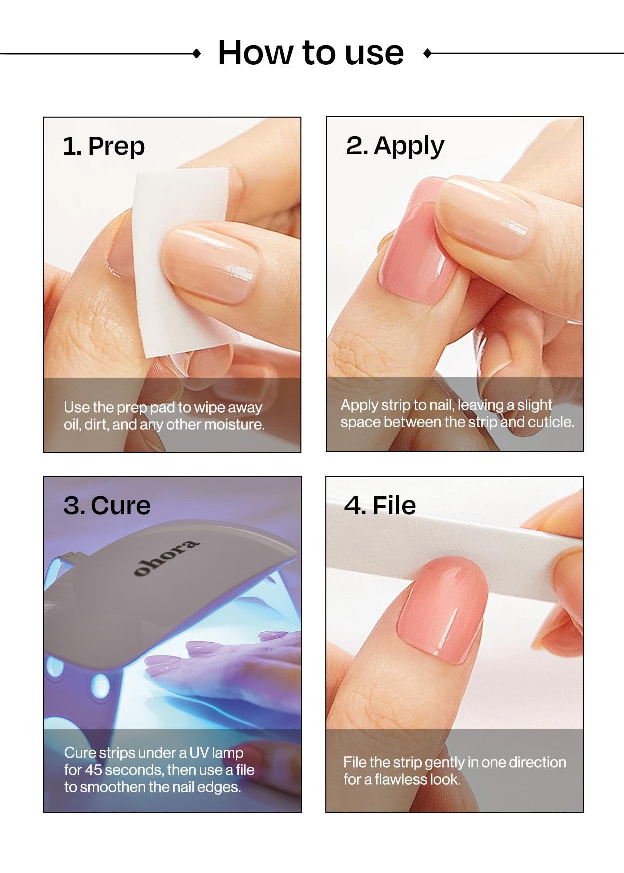 Ohora Care Easy Peel Remover deja uñas hidratadas y suaves tras la retirada