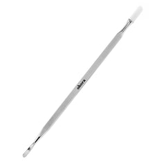 ohora Care Pro Easy Dual Stick press tip in action smoothing nail strip polish