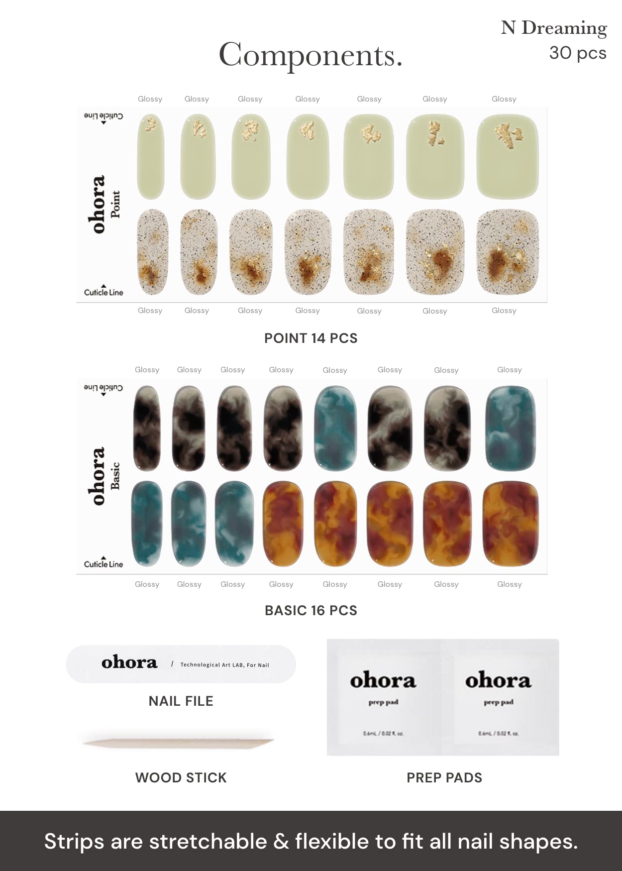ohora Dreaming: suministros de preparación para una aplicación limpia