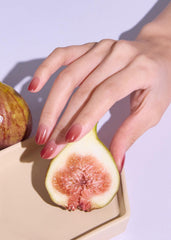 ohora efecto ombré fig jam rosa, acabado suave y elegante