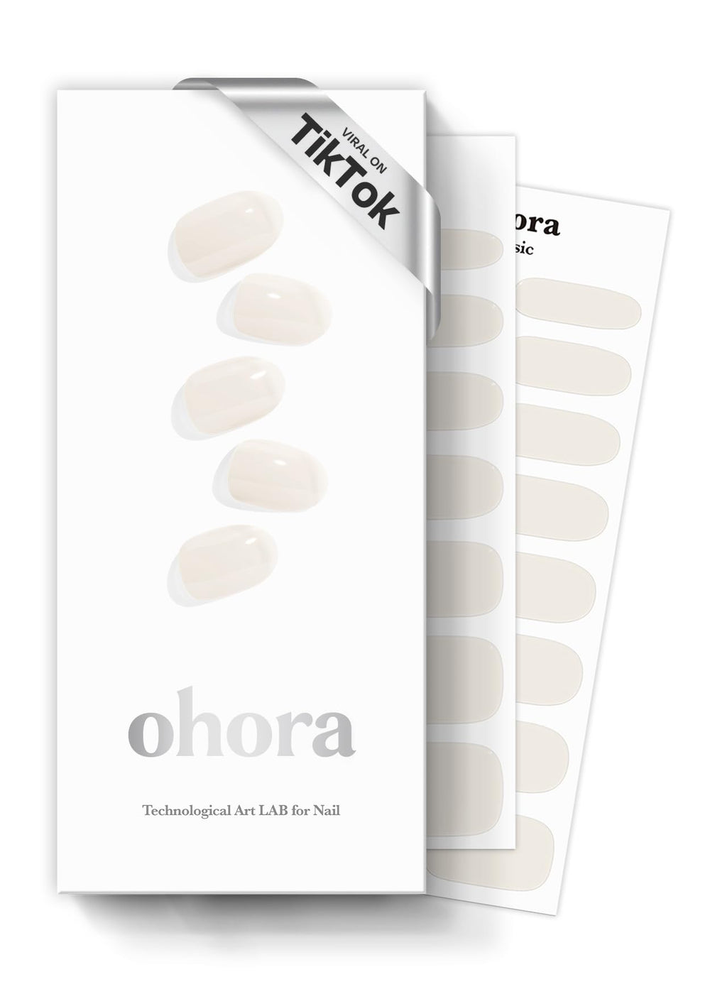 Ohora: empaque de tiras semicuradas para inicio rápido con versión N Crema Algodón