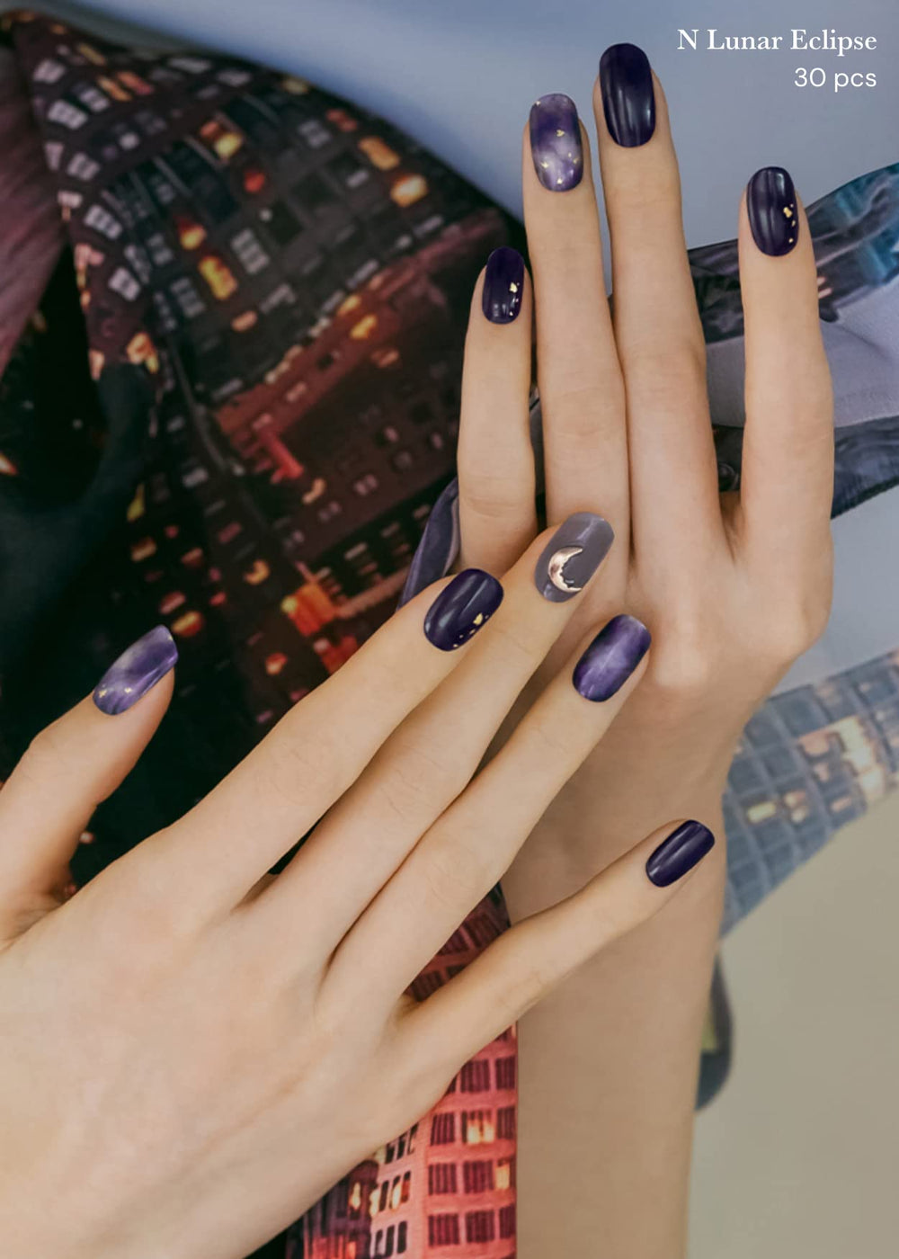 Ohora Lunar Eclipse nail file for clean, precise edges.