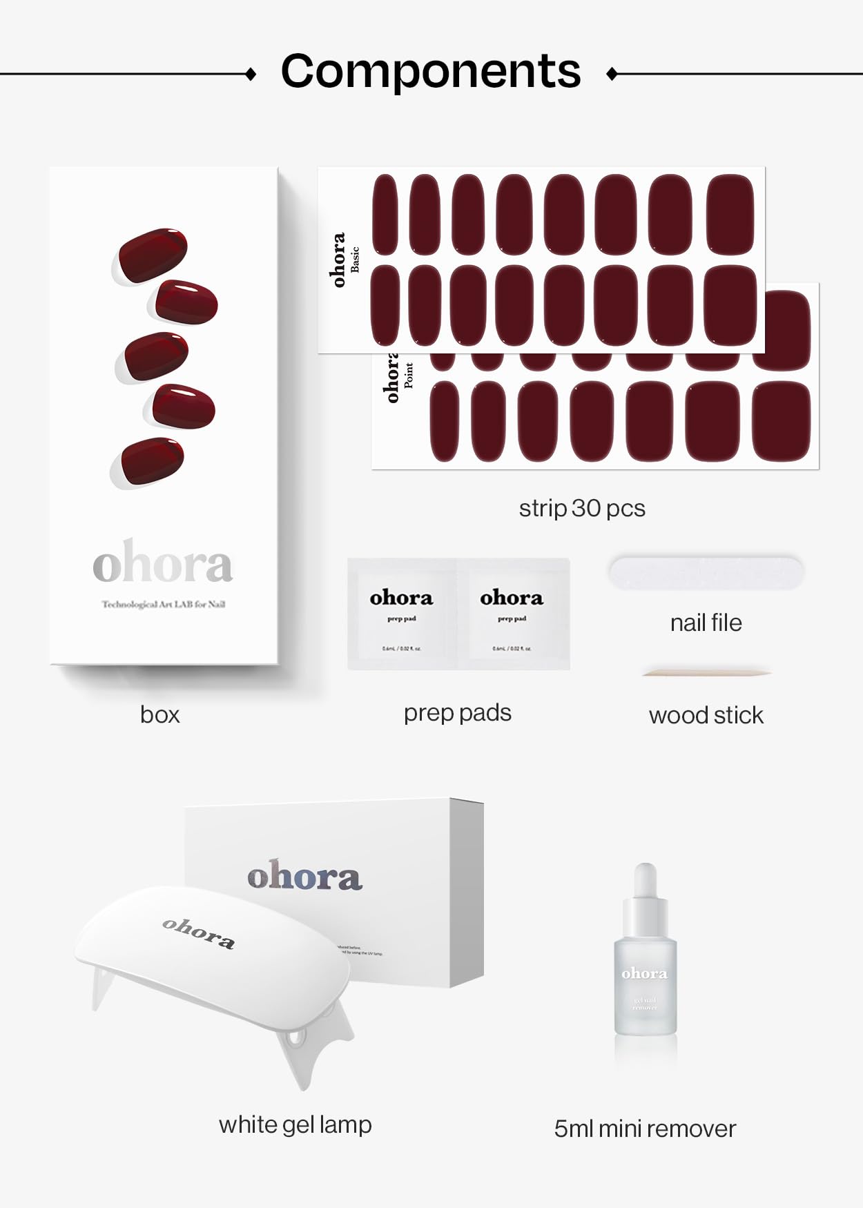 ohora mini remover for quick, residue-free nail cleanup
