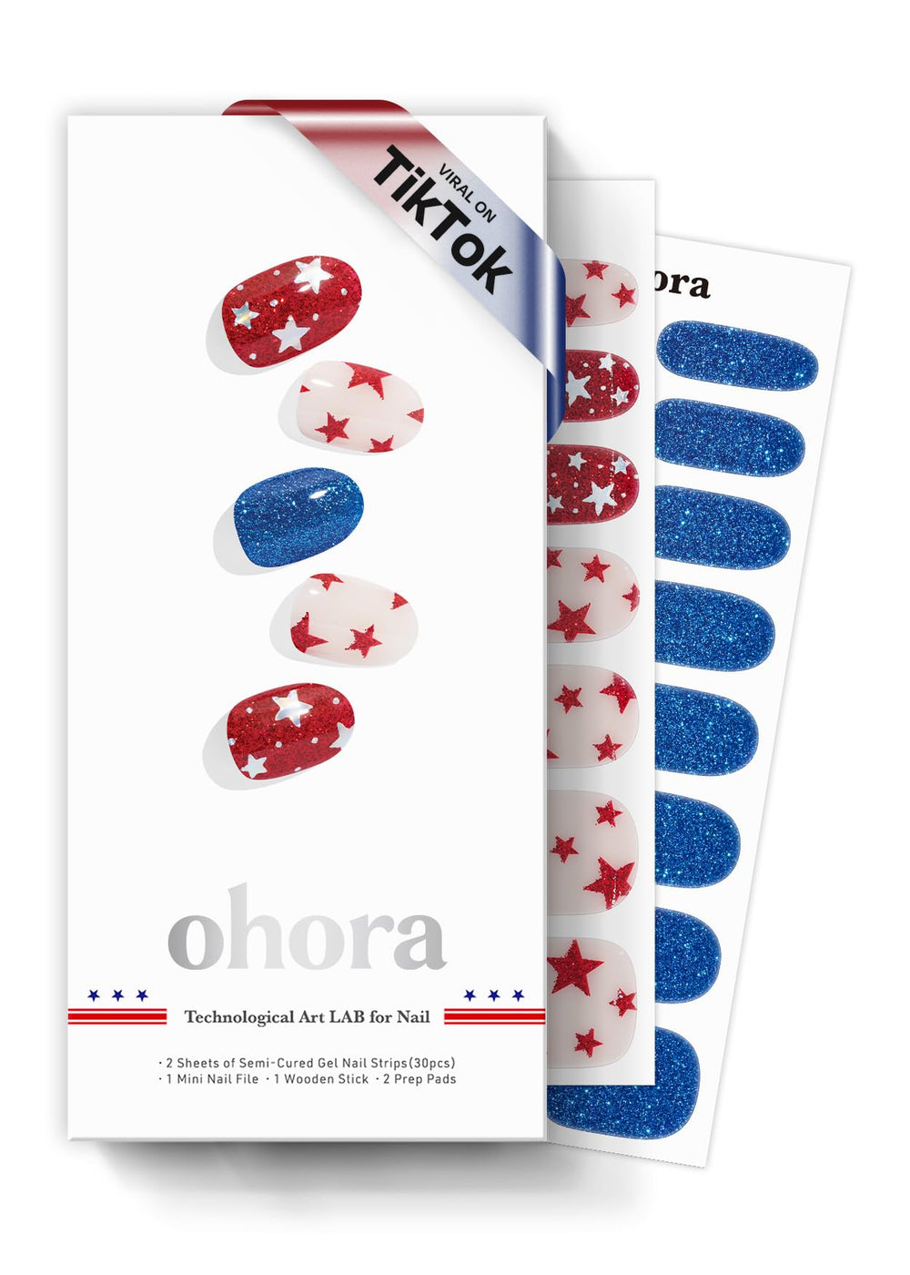ohora N Liberated Stars: envolturas para uñas para un look profesional en casa.