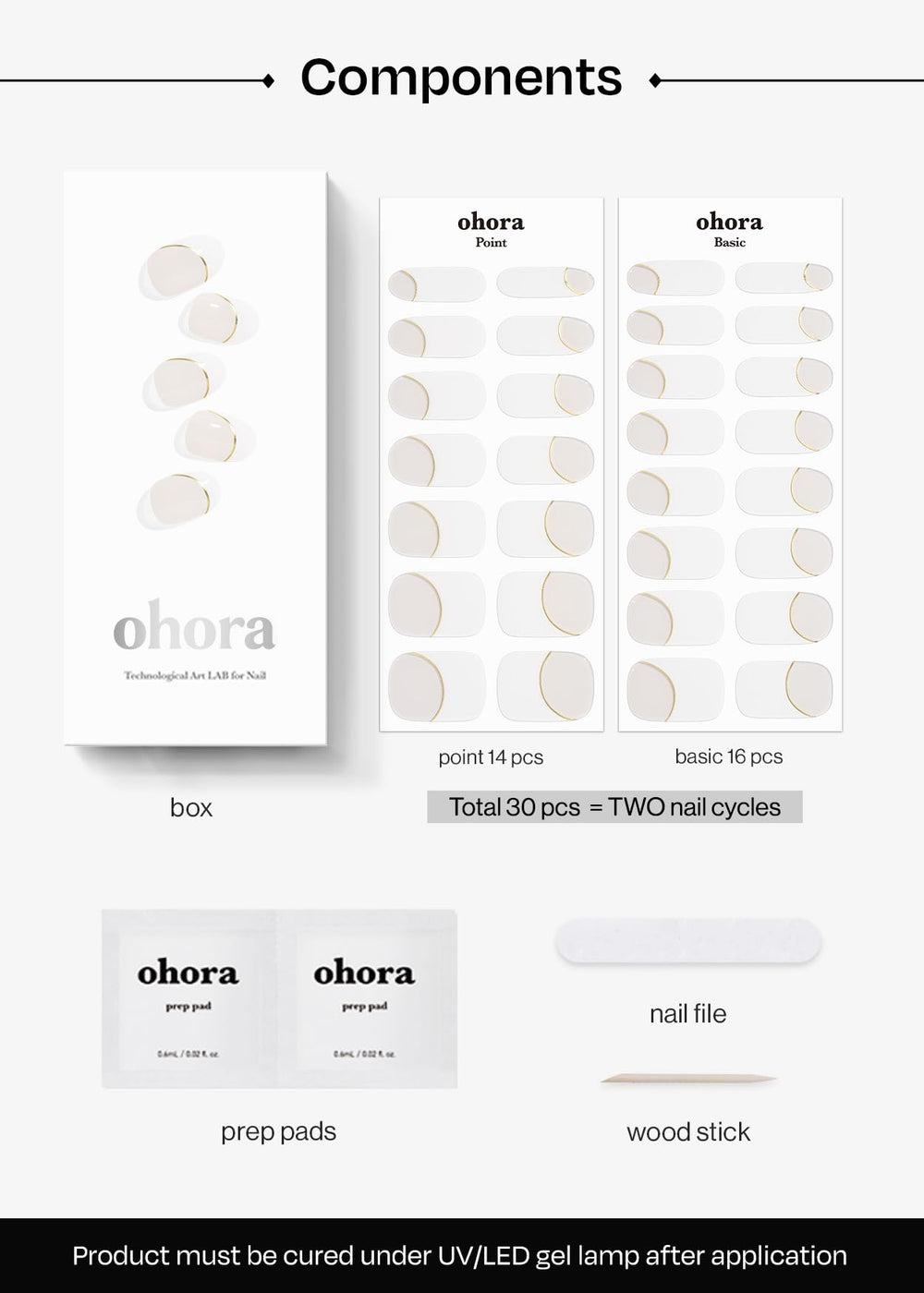 ohora-palillo-madera: palillo de madera para ajustar las tiras con precisión.