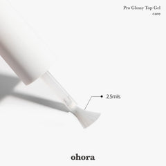 Ohora: durabilidad de dos semanas con tiras gel y capa impermeable.