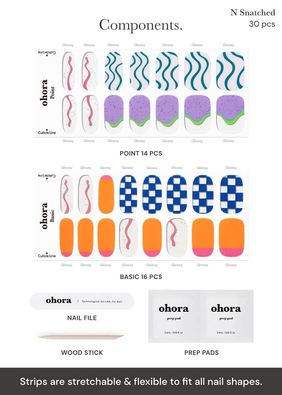 Duración estimada de dos semanas en uñas tratadas.