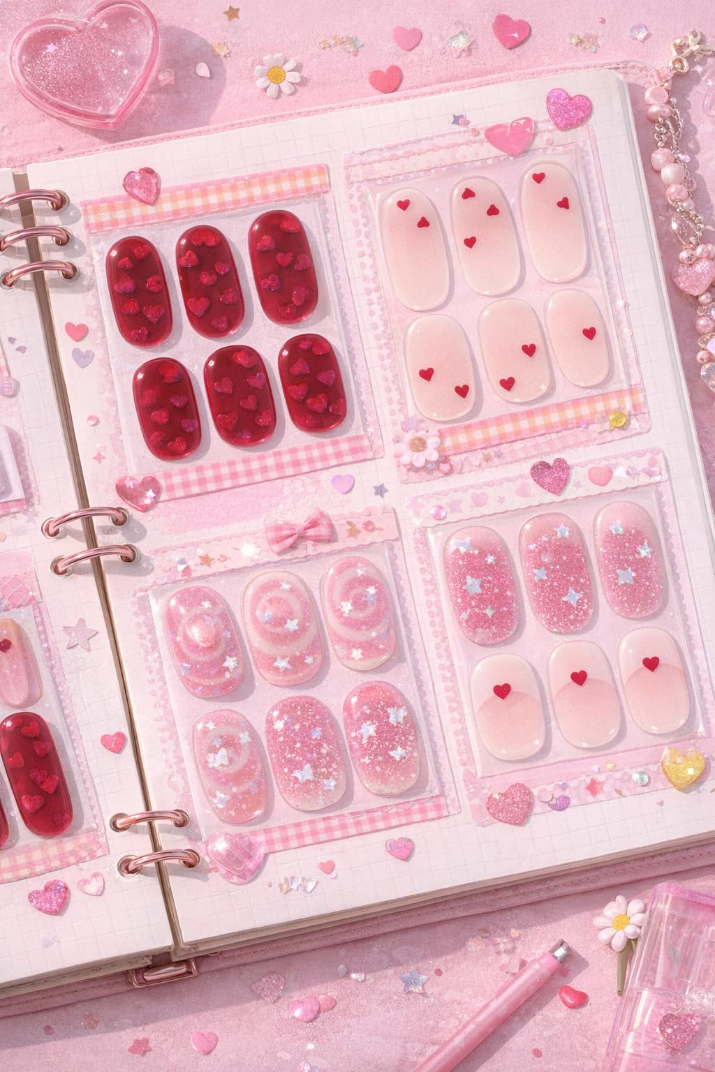 Ohora application tools and prep pads for easy at home nail art